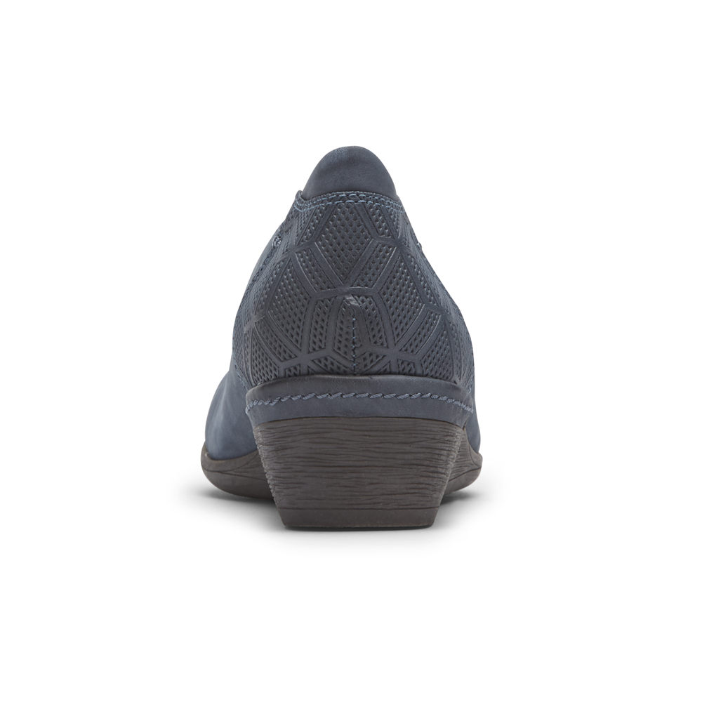 Rockport Pumps Dam Blå - Cobb Hill Devyn Wedge - THKSW9140